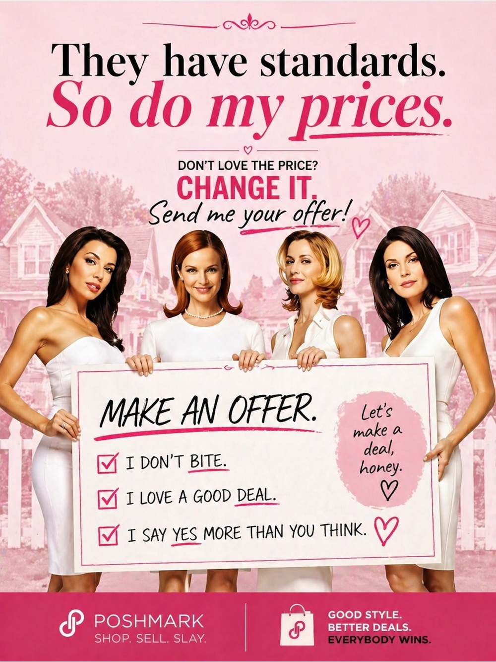 Desperate for an offer? Send me yours
